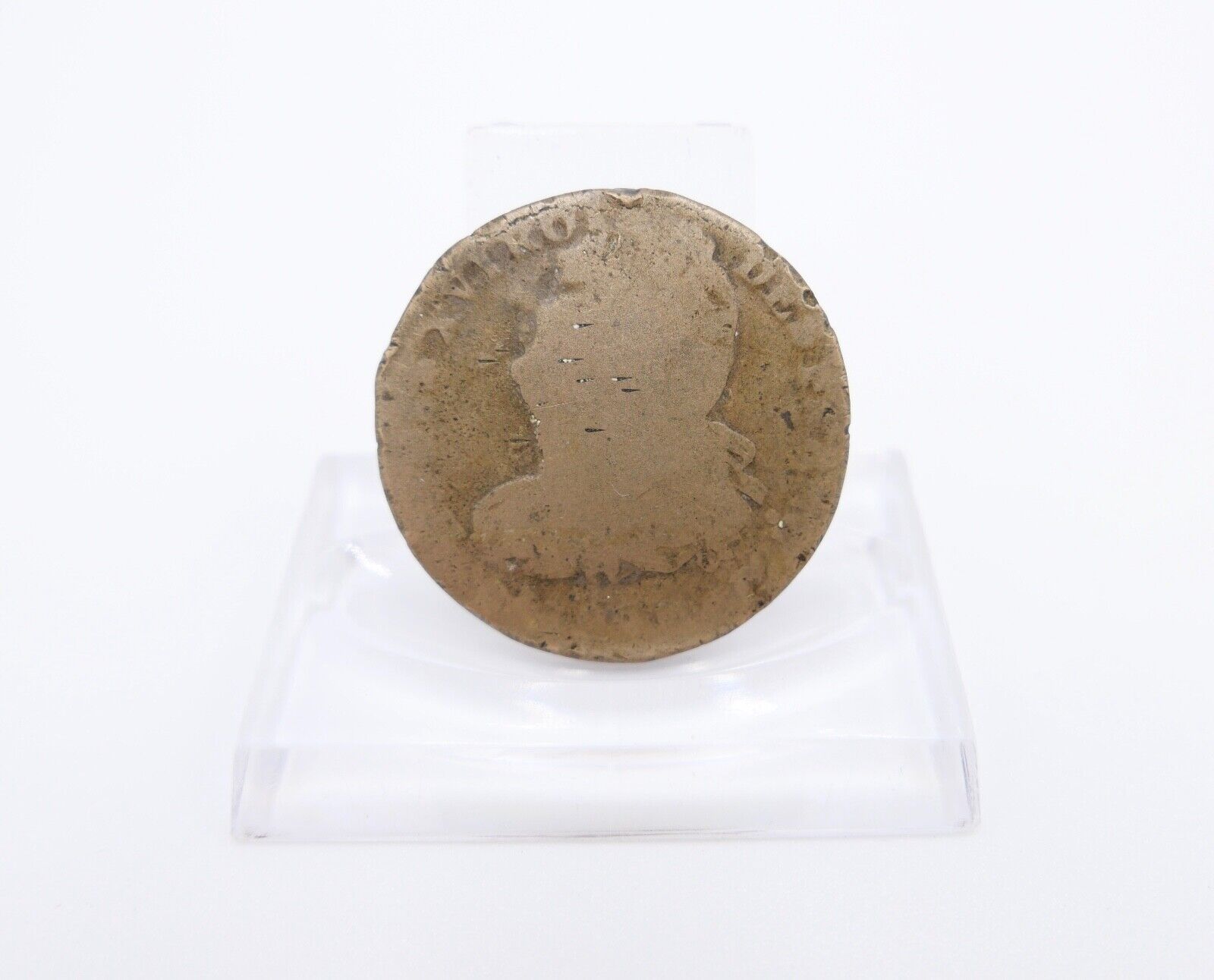 2 Sols ca. 1792 Kupfer Münze s-ss Frankreich Louis XVI Ludwig der 16. France - Antikhandel-Stuttgart