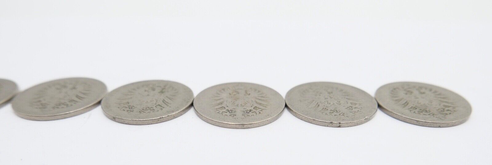 10x 10 Reichspfennig 1873 1875 1876 1888 Jäger J.4 s-ss - Antikhandel-Stuttgart