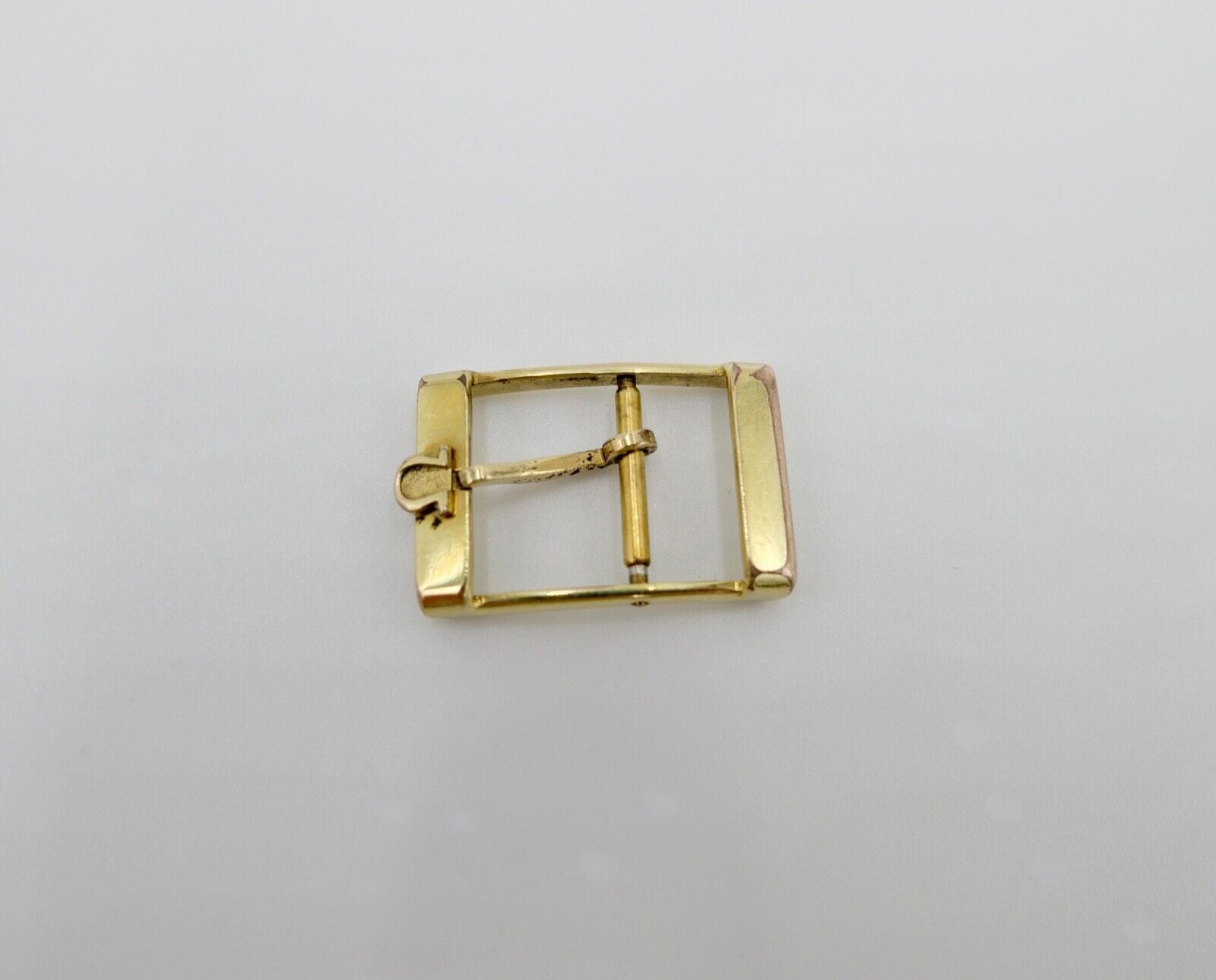 OMEGA Dornschließe vergoldet Armbanduhr 14mm Buckle für Uhrenband - Antikhandel-Stuttgart