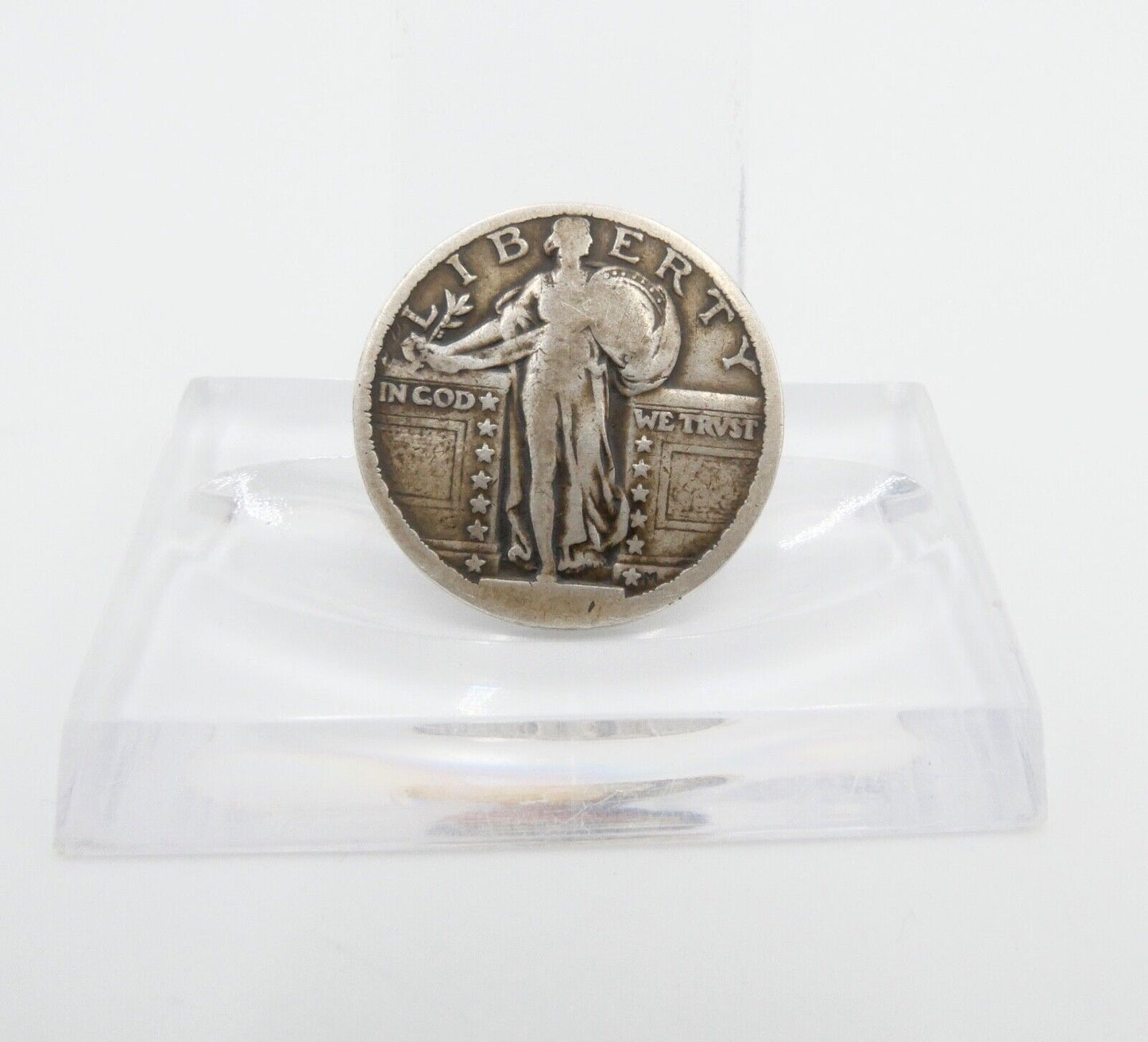 USA Vereinigte Staaten Standing Liberty Silber Quarter Dollar - Antikhandel-Stuttgart