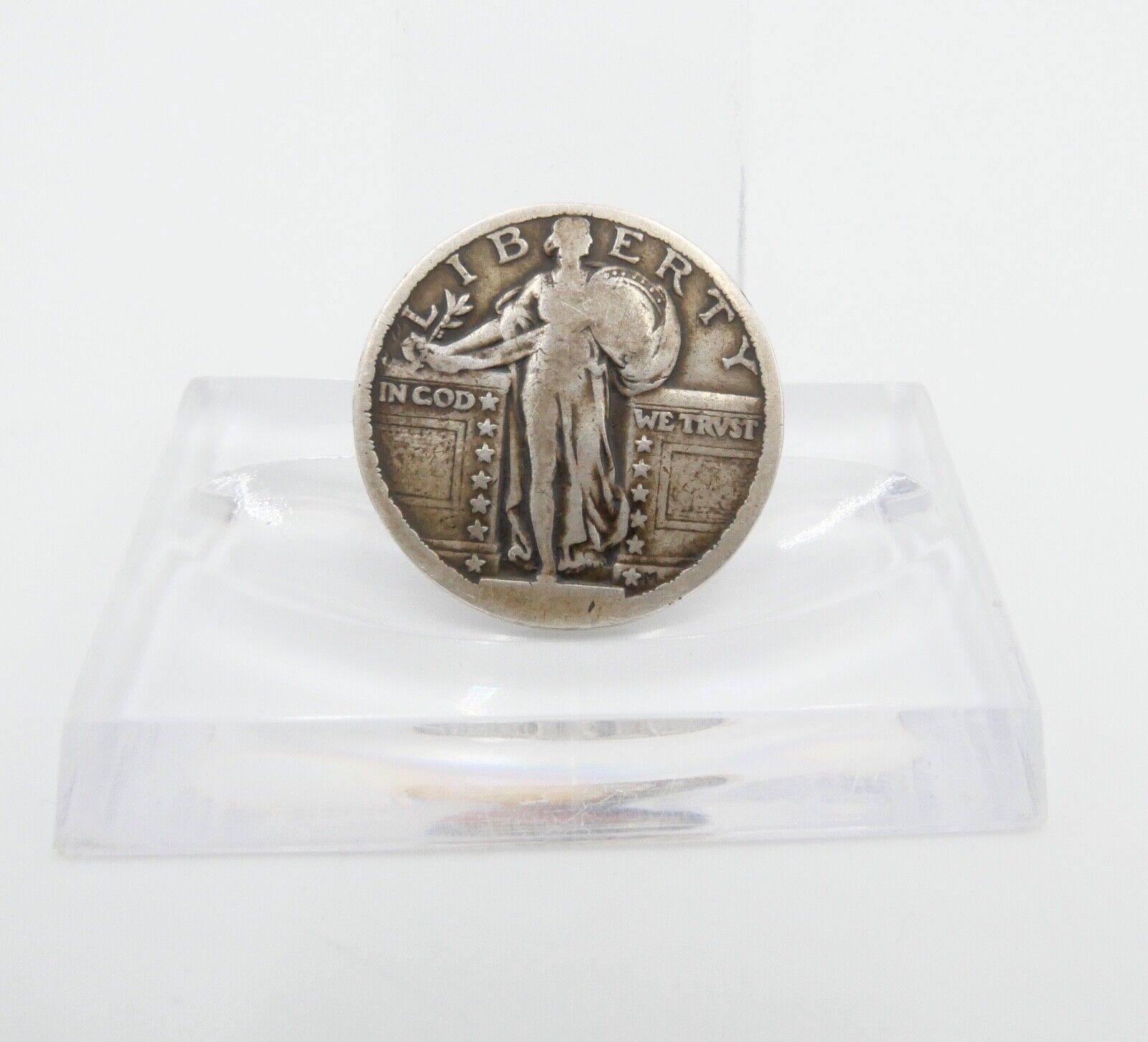 USA Vereinigte Staaten Standing Liberty Silber Quarter Dollar - Antikhandel-Stuttgart