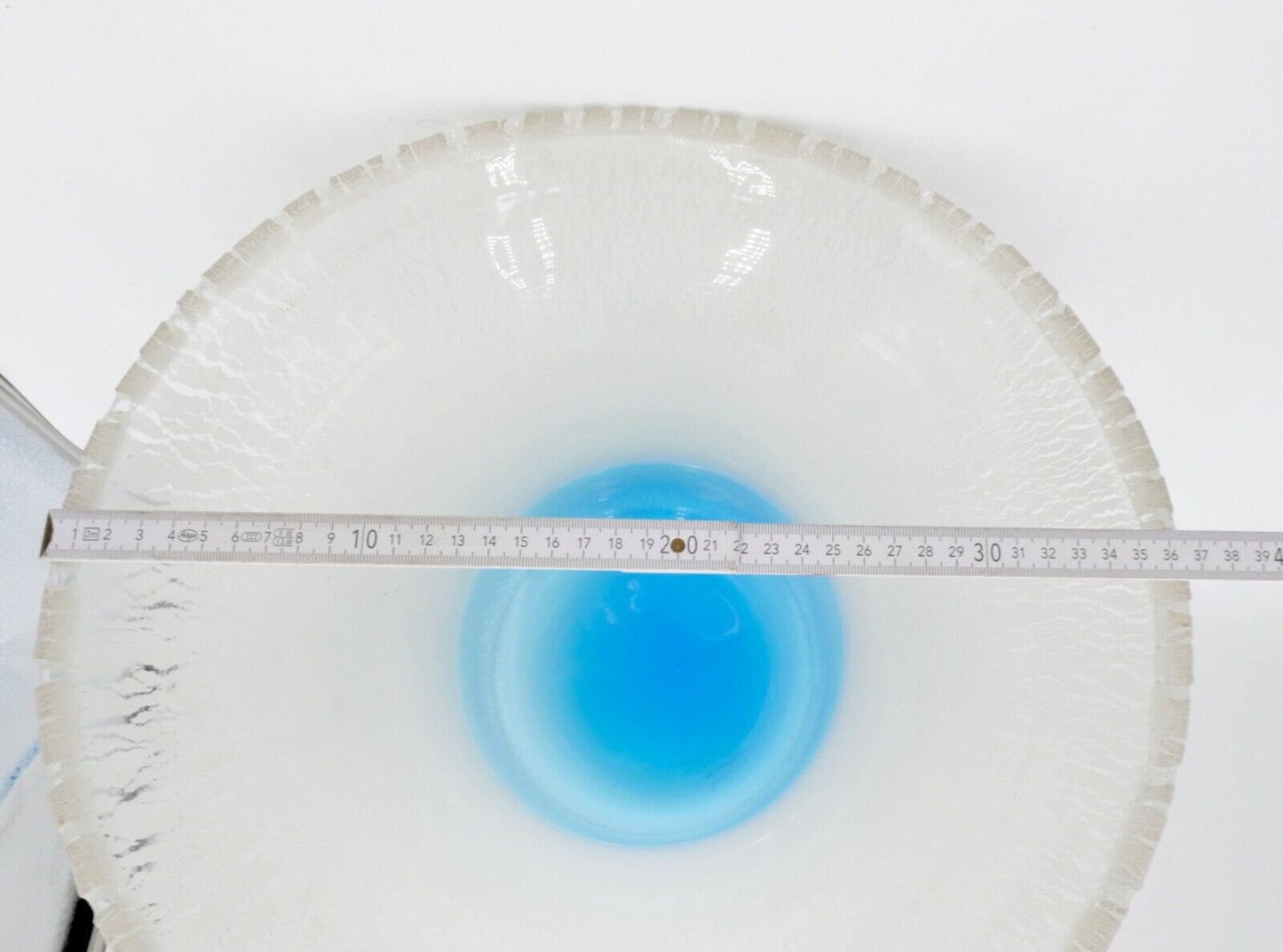 1980er Jahre ALFREDO BARBINI XL 7 Kg Vase Bodenvase signiert Murano Glas - Antikhandel-Stuttgart