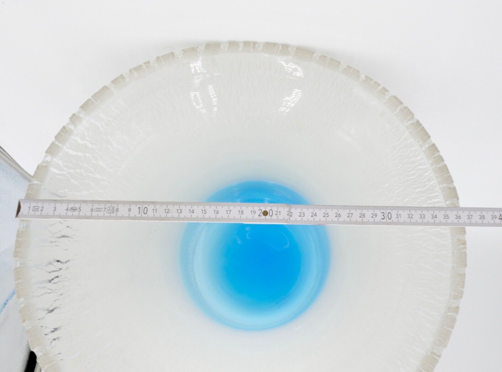 1980er Jahre ALFREDO BARBINI XL 7 Kg Vase Bodenvase signiert Murano Glas - Antikhandel-Stuttgart