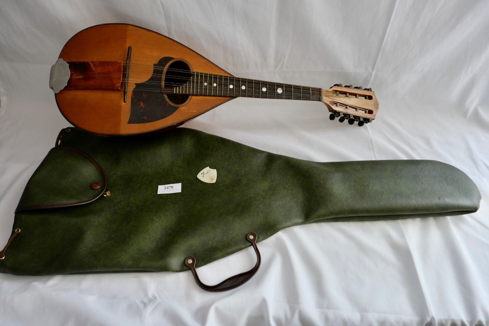 Mandoline Luigi Embergher 1933 Roma Italien