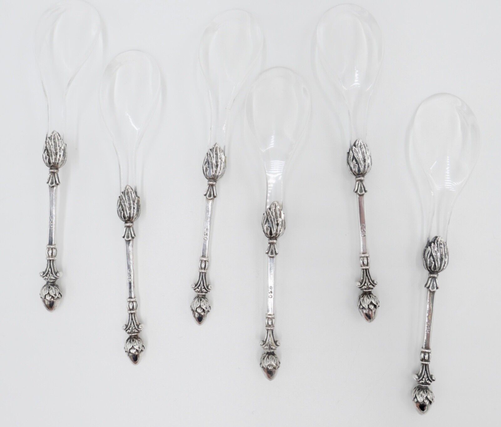 NEUwertig Christoph Widmann CW 90 CLASSSIC Eierlöffel Kaviar 6 tlg. versilbert - Antikhandel-Stuttgart