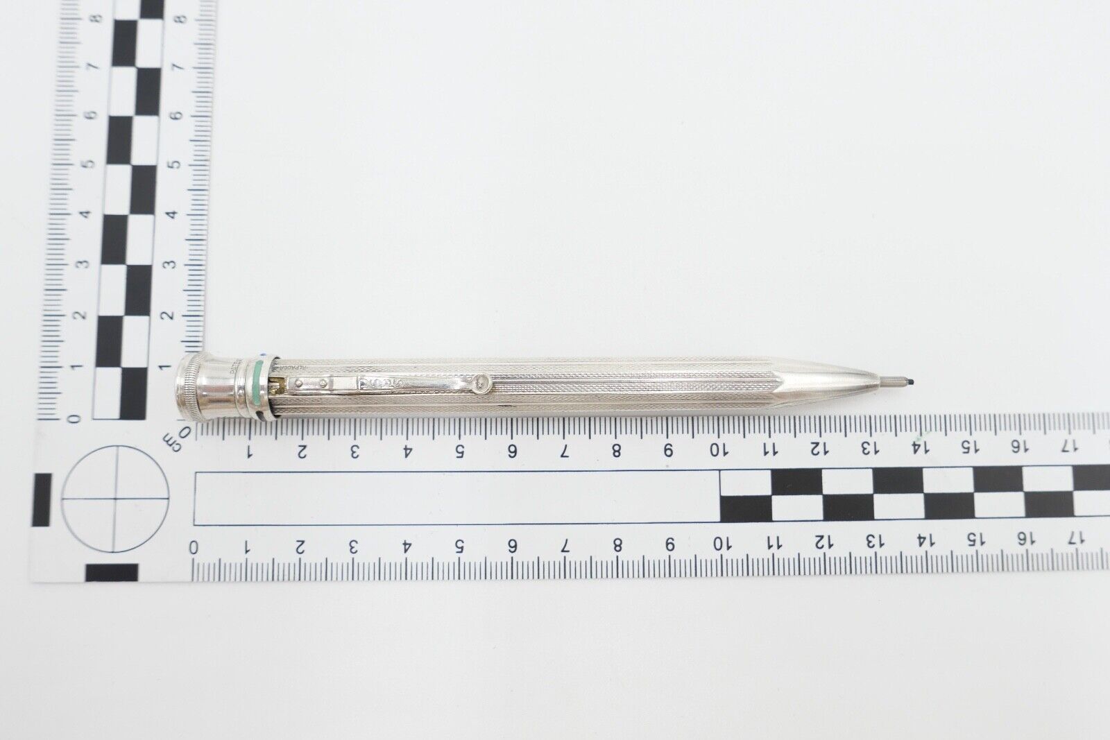 Kugelschreiber mit 4 Farben Tenax Alpaka USUS - Antikhandel-Stuttgart