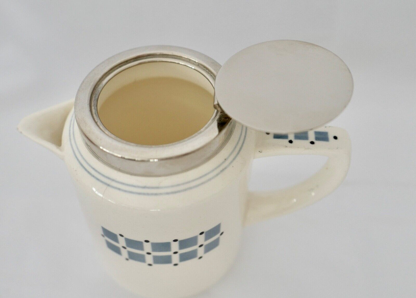 Jugendstil WMF Milchkanne Milchkännchen Dec 1876a J. M. Olbrich Wächtersbach - Antikhandel-Stuttgart