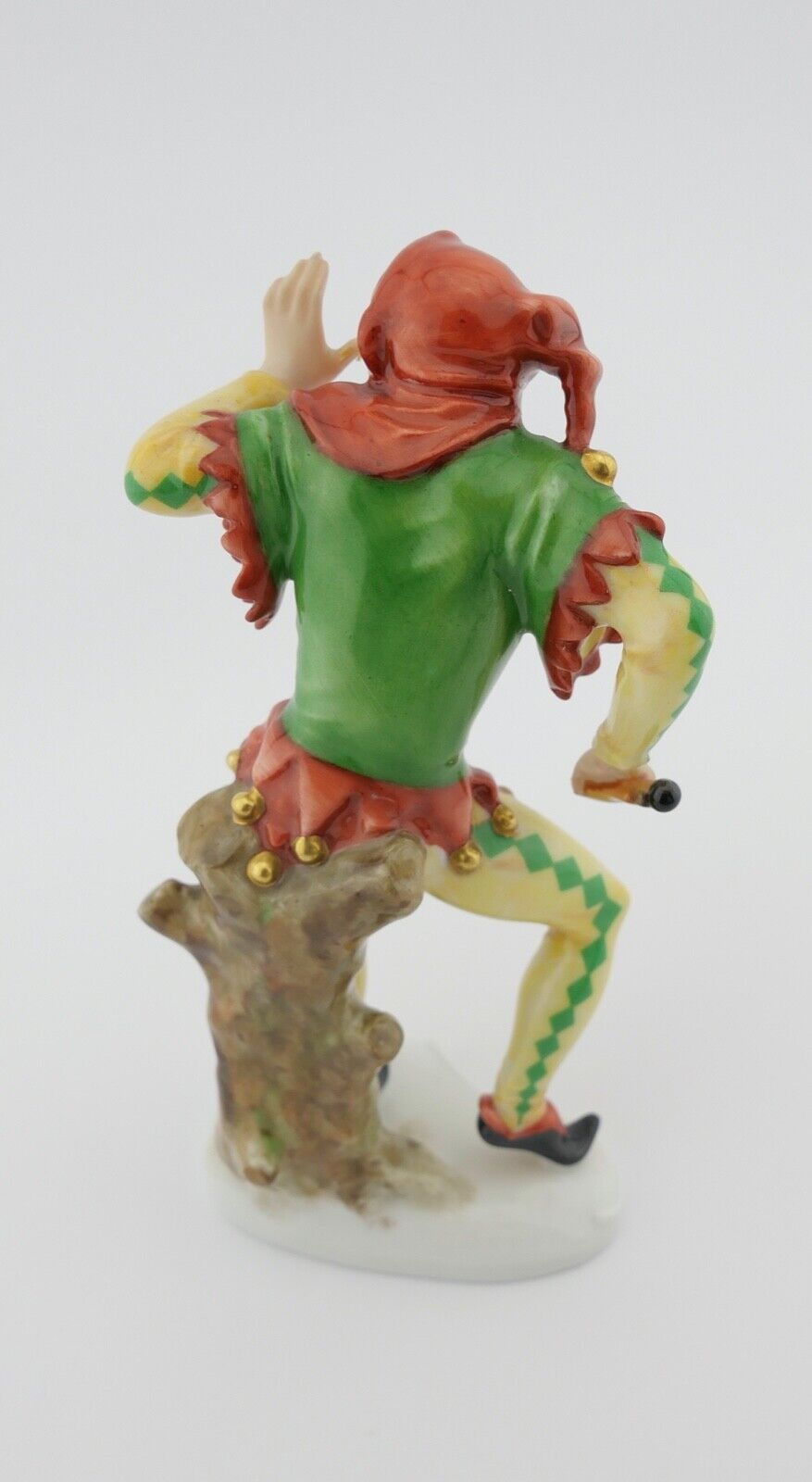 Rosenthal Figur Harlekin Clown Narr Porzellan ModNr. 5314 selten 14cm Forster - Antikhandel-Stuttgart