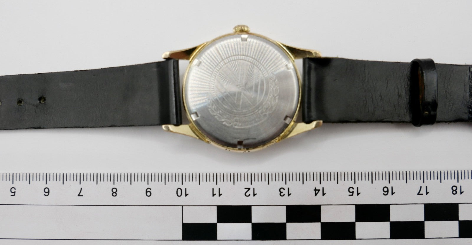 MAUTHE  1950er Jahre Contrachoc VW 100000 KM Herrenuhr Handaufzug Cal. 610