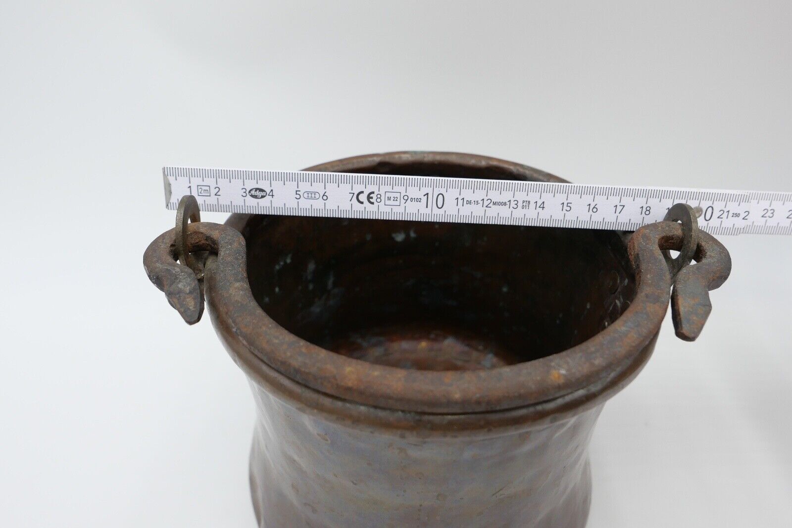 Antik antiker Kupfer Kessel 19.Jh - Antikhandel-Stuttgart