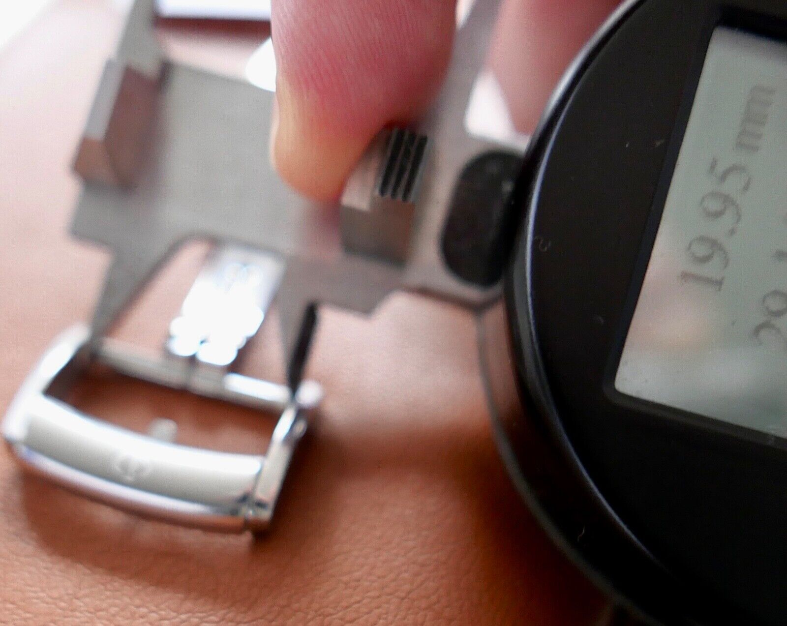 Baume & Mercier Stahl Armband Faltschließe Edelstahl 20mm Schließe - Antikhandel-Stuttgart