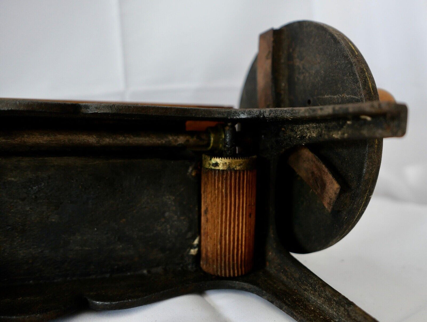 Alte massive TABACK NUDELMASCHINE Gusseisen Schneidemaschine um 1880-1900 - Antikhandel-Stuttgart