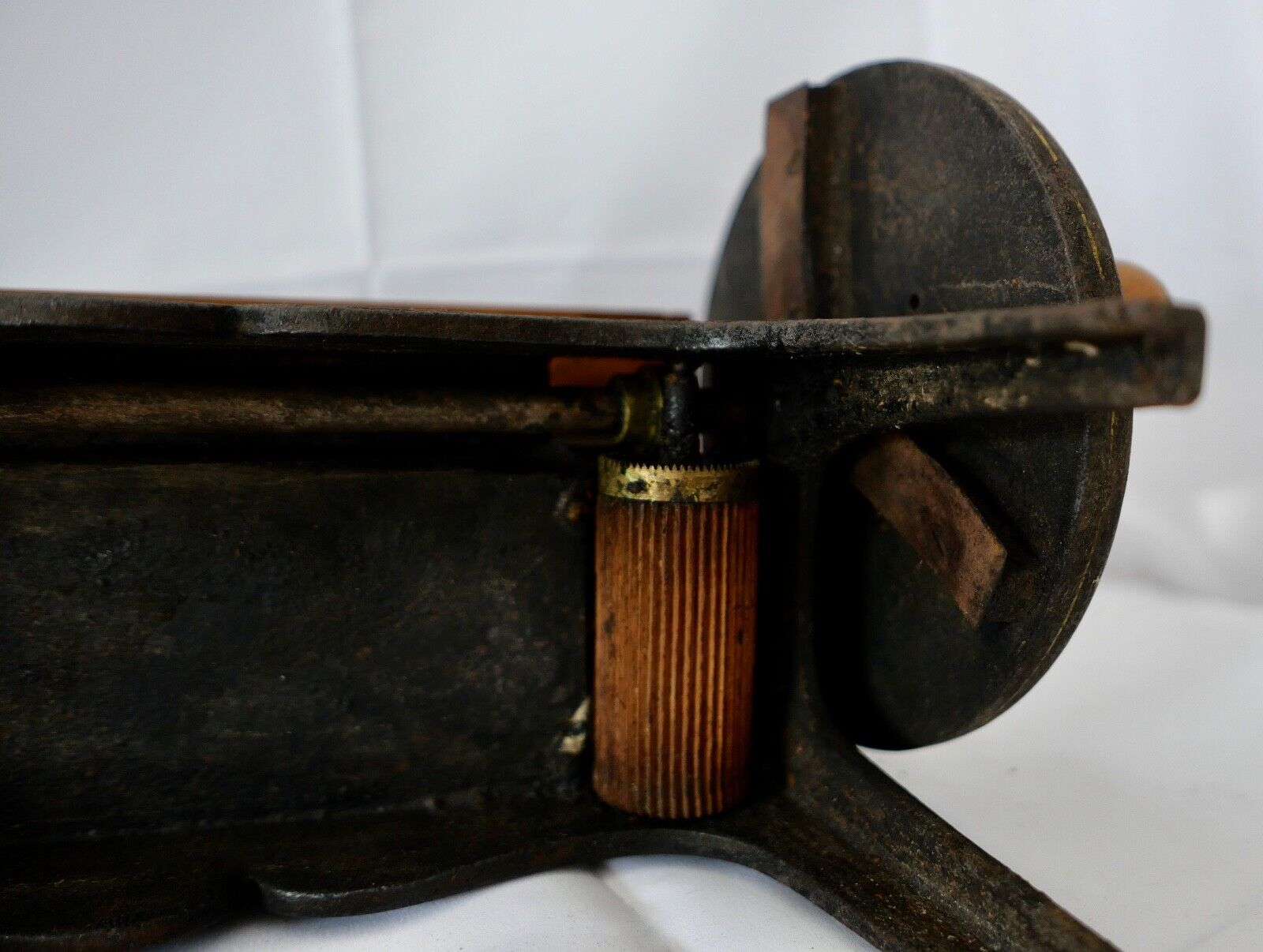 Alte massive TABACK NUDELMASCHINE Gusseisen Schneidemaschine um 1880-1900 - Antikhandel-Stuttgart