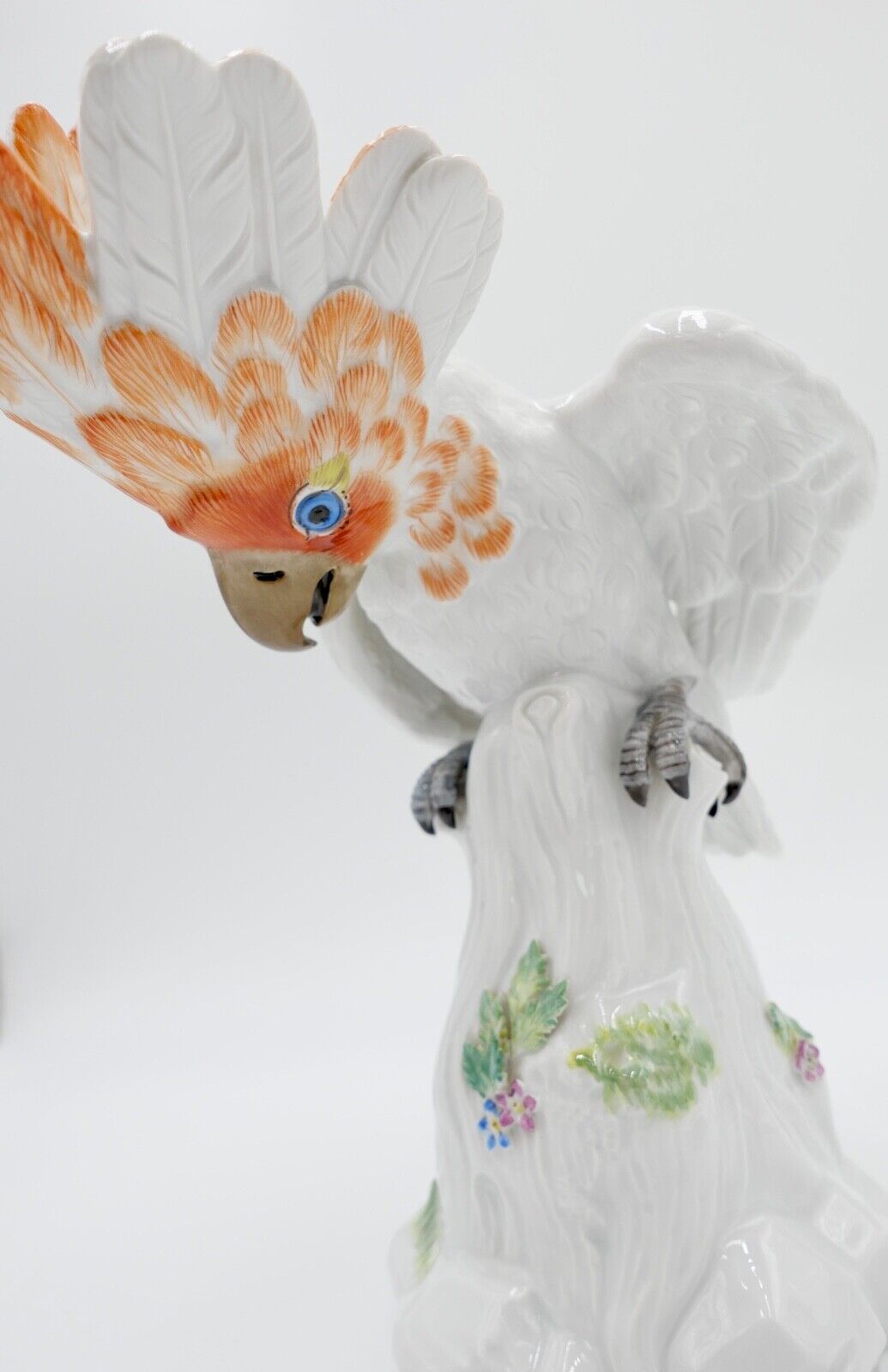 Meissen Porzellanfigur KAKADU Nr. 77034 handbemalt staffiert - Antikhandel-Stuttgart