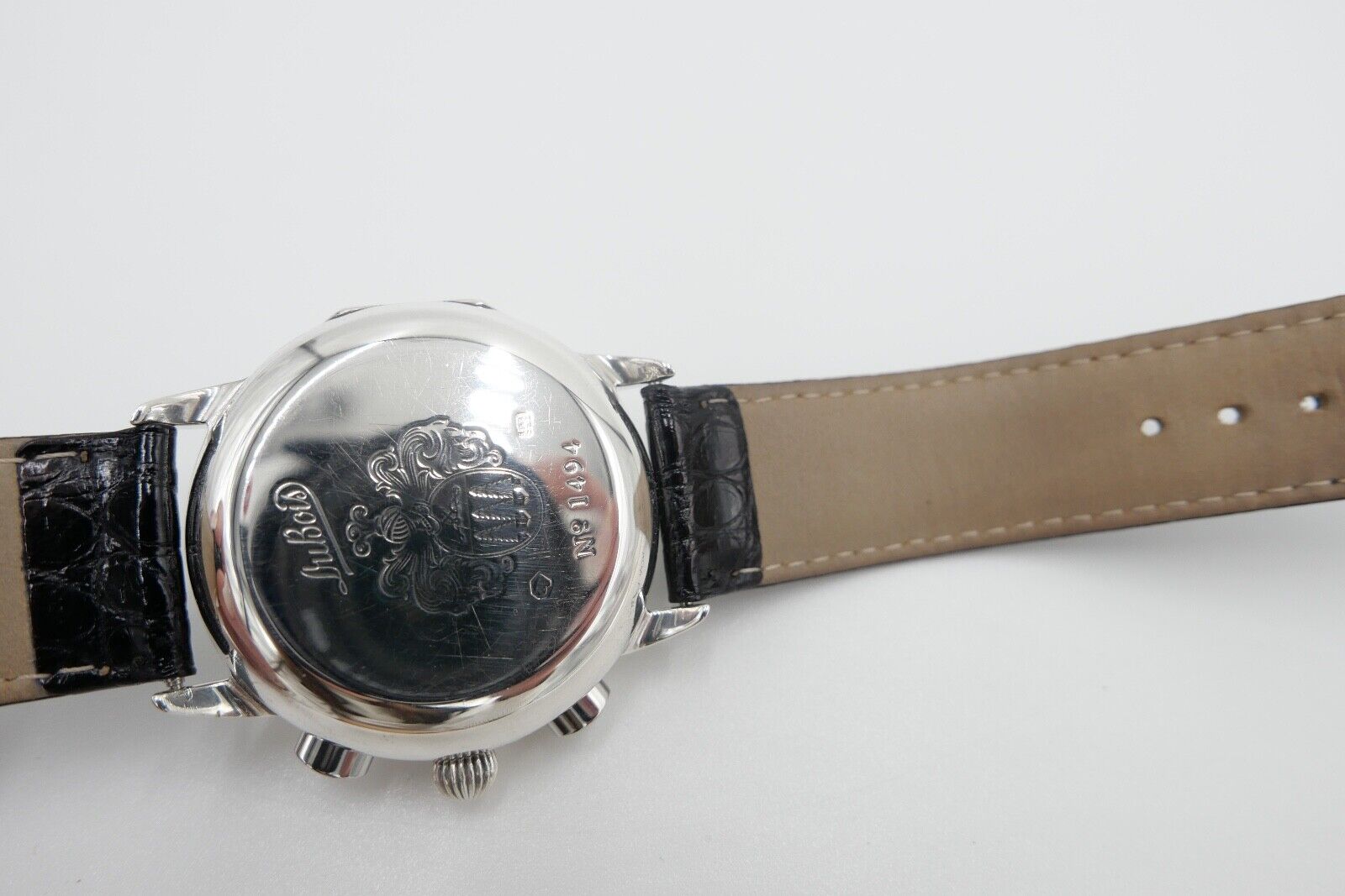 Philippe DuBois & Fils Chronograph 1910 Musee Edition 38 925 Silber Cal. ETA7751 - Antikhandel-Stuttgart