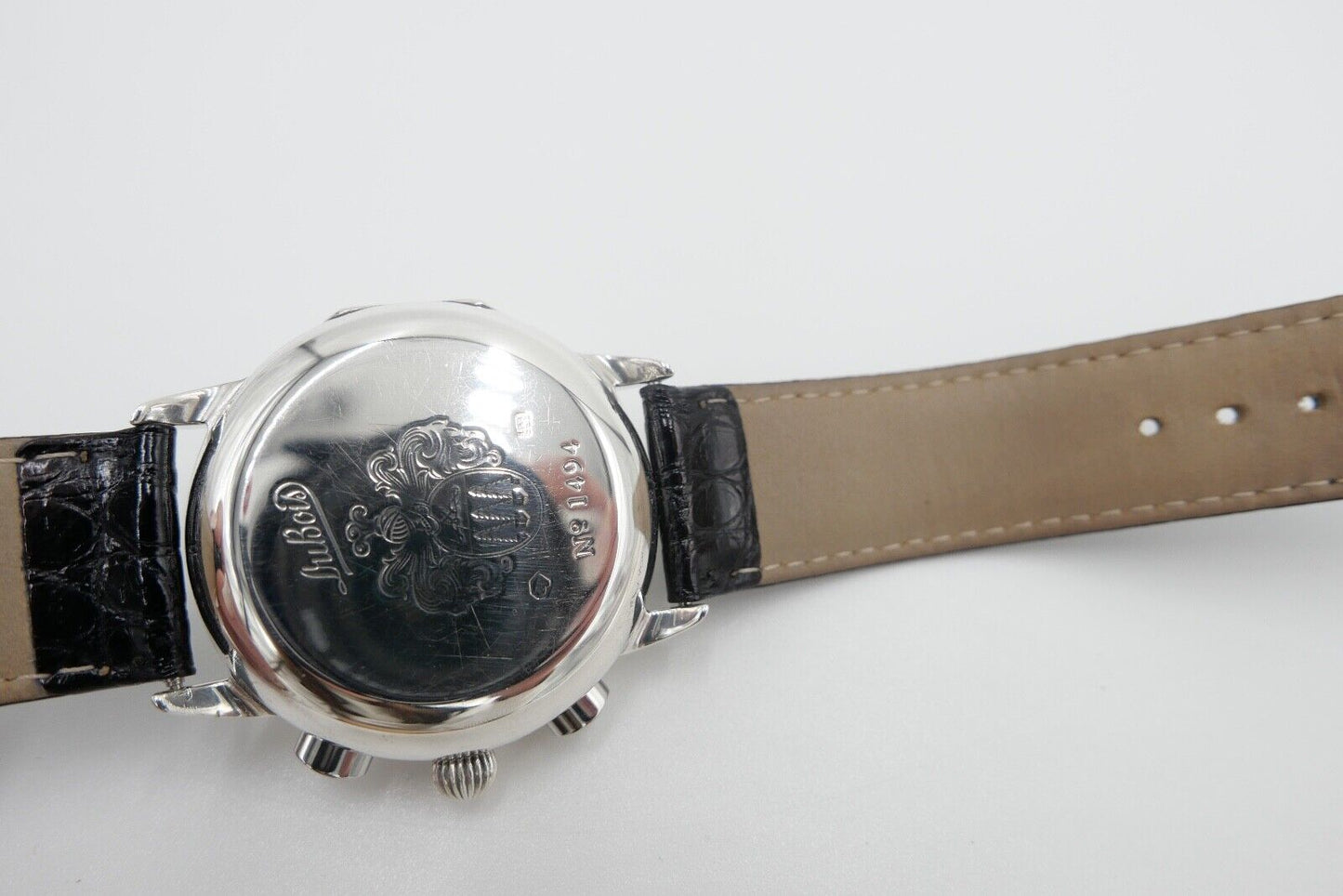 Philippe DuBois & Fils Chronograph 1910 Musee Edition 38 925 Silber Cal. ETA7751 - Antikhandel-Stuttgart