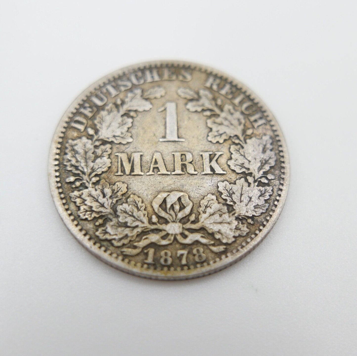1 Mark Deutsches Reich 1878 A Jäger J.9 - Antikhandel-Stuttgart