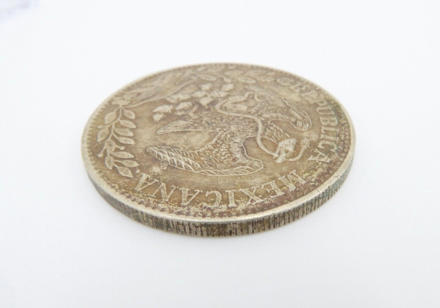 29,6 gr Mexiko 8 Reales 1884 Zs Münze Zacatecas Silber - Antikhandel-Stuttgart