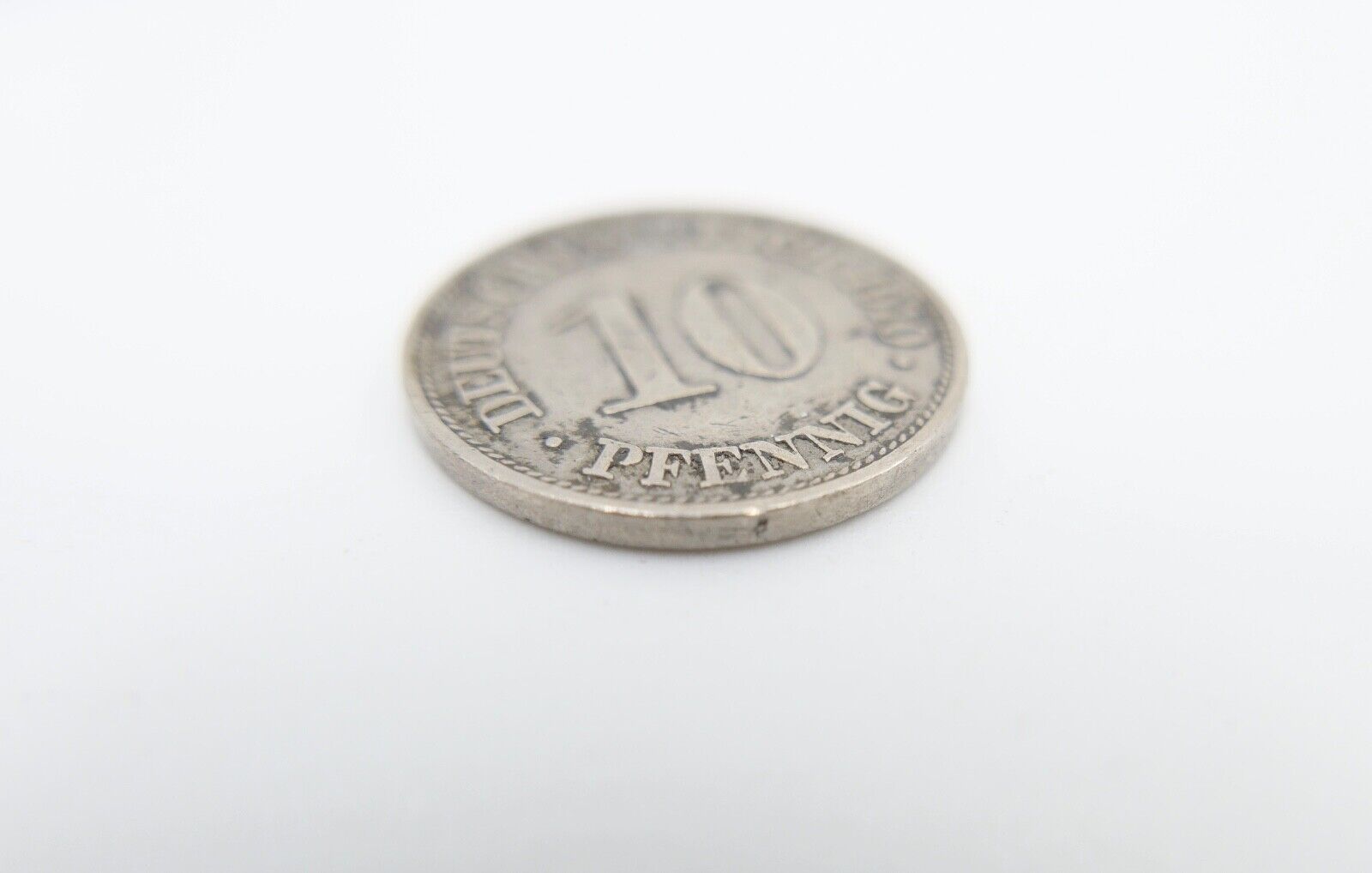 10 Pfennig Kaiserreich 1910 G Jäger J. 13 VZ-STG - Antikhandel-Stuttgart