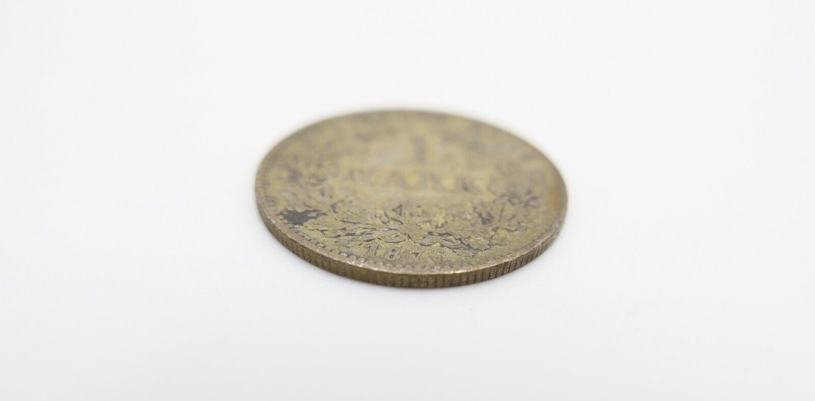 1 Mark Deutsches Reich 1876 H Jäger J.9 s - ss schön - sehr schön Silber - Antikhandel-Stuttgart