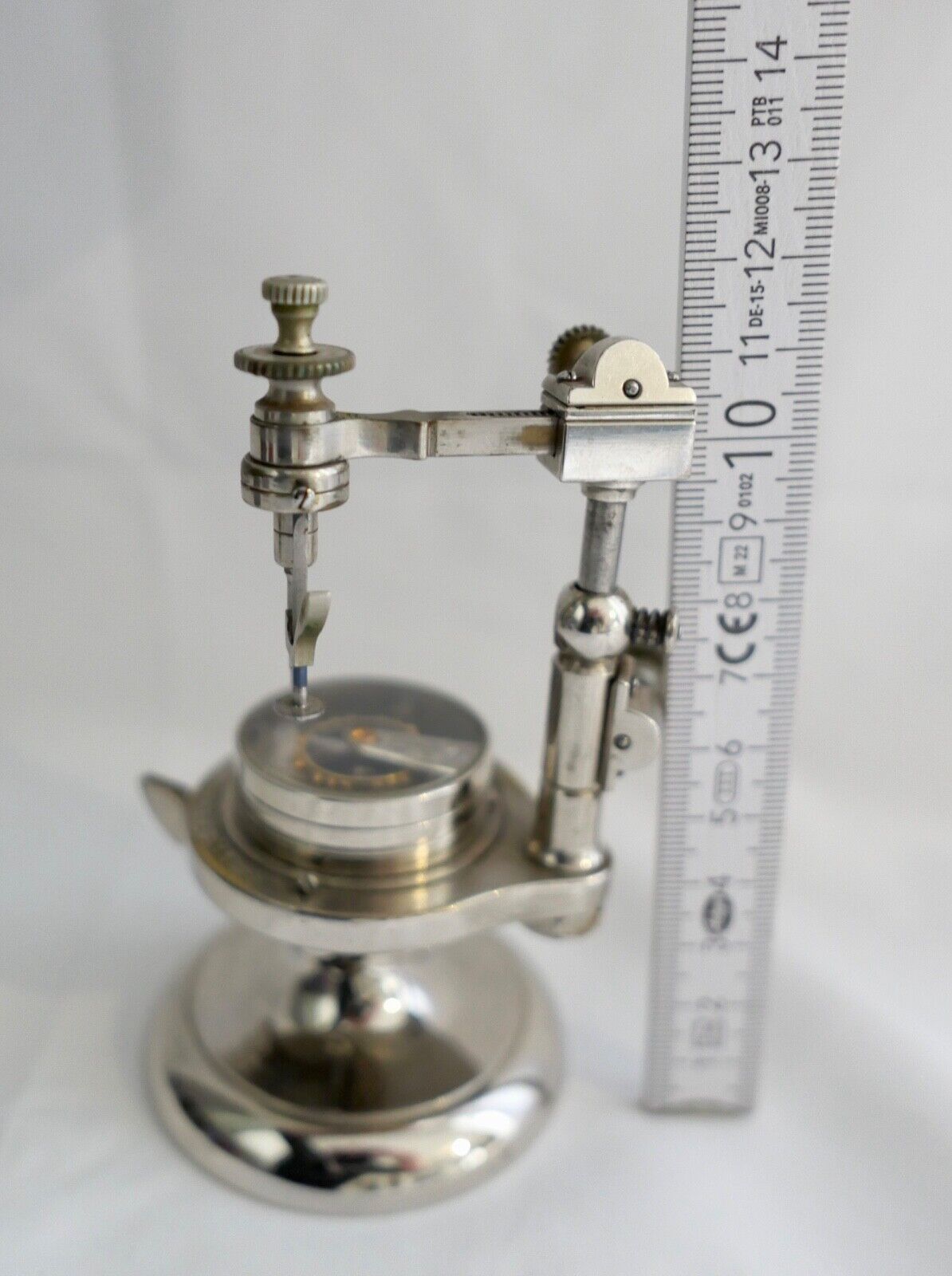 Spiralabzählmaschine E. Luthy Hirt Bienne in original Box - Antikhandel-Stuttgart