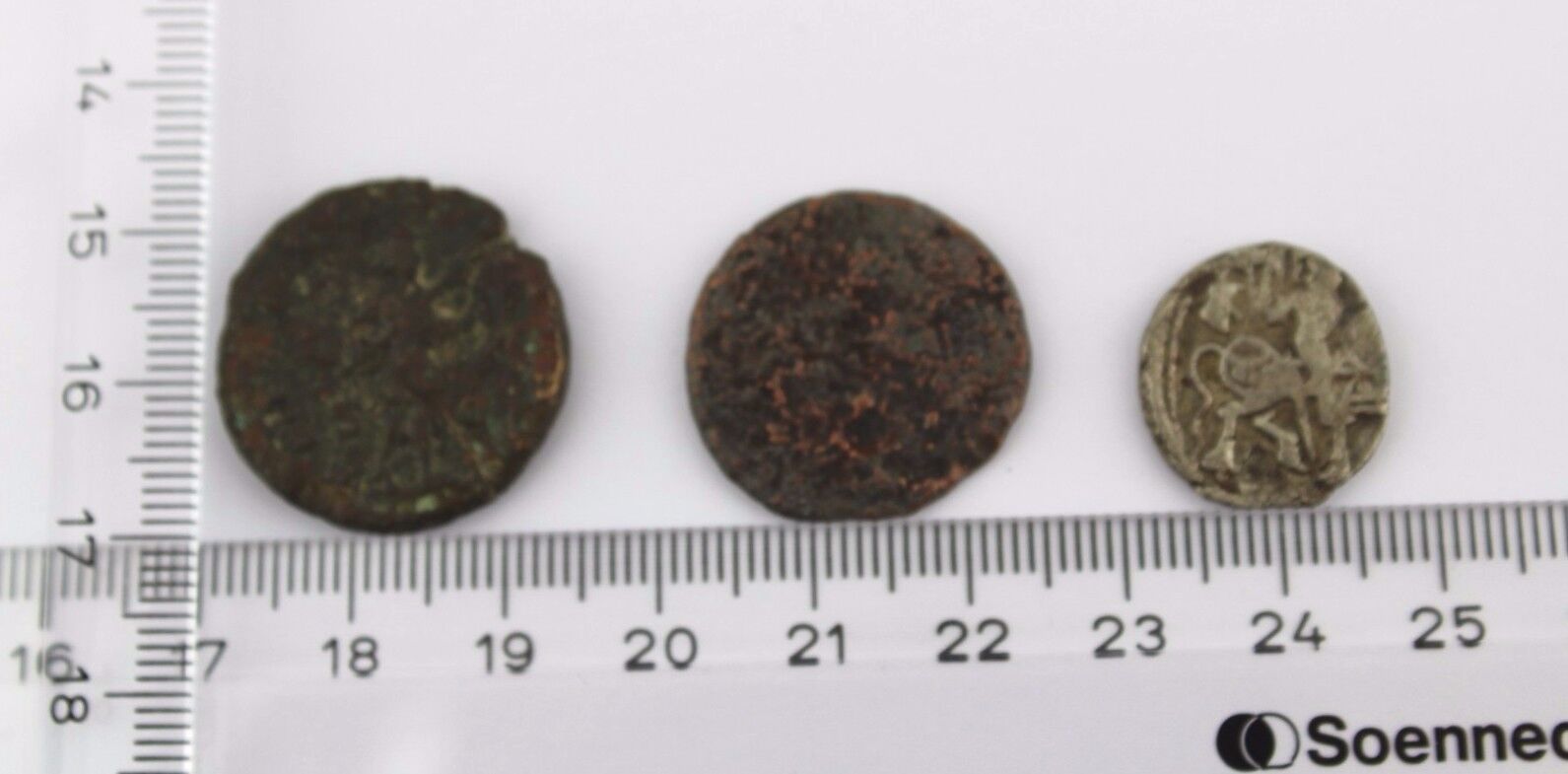 3 alte Münze old Coin Rom Römische Reich Kupfer Roman Empire Medaille medal SC - Antikhandel-Stuttgart