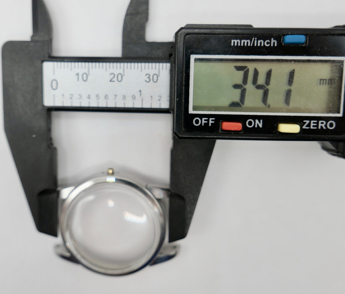 Omega Seamaster 2849-2 SC Gehäuse & Glas Ø 34mm in Edelstahl