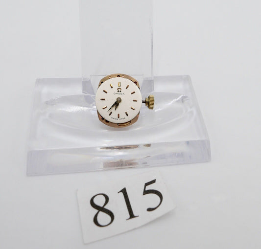 LÄUFT Omega Cal. 481 Uhrwerk Krone Zifferblatt Zeiger - Antikhandel-Stuttgart