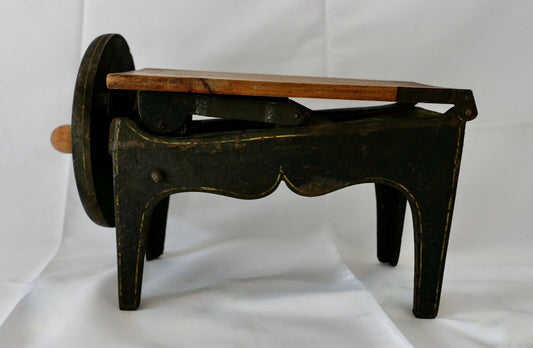 Alte massive TABACK NUDELMASCHINE Gusseisen Schneidemaschine um 1880-1900 - Antikhandel-Stuttgart