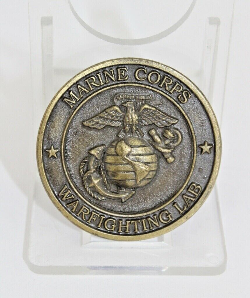 Medaille Marine Corps Warfighting Laboratory LAB General W.D. Catto Ø 38,2mm - Antikhandel-Stuttgart