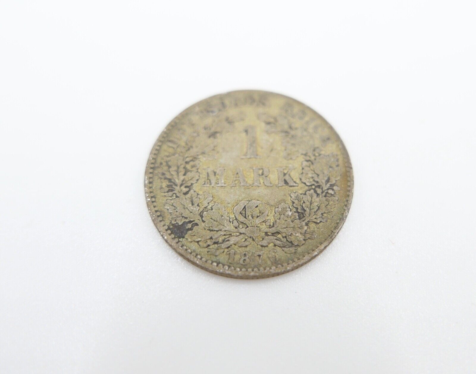 1 Mark Deutsches Reich 1876 H Jäger J.9 s - ss schön - sehr schön Silber - Antikhandel-Stuttgart