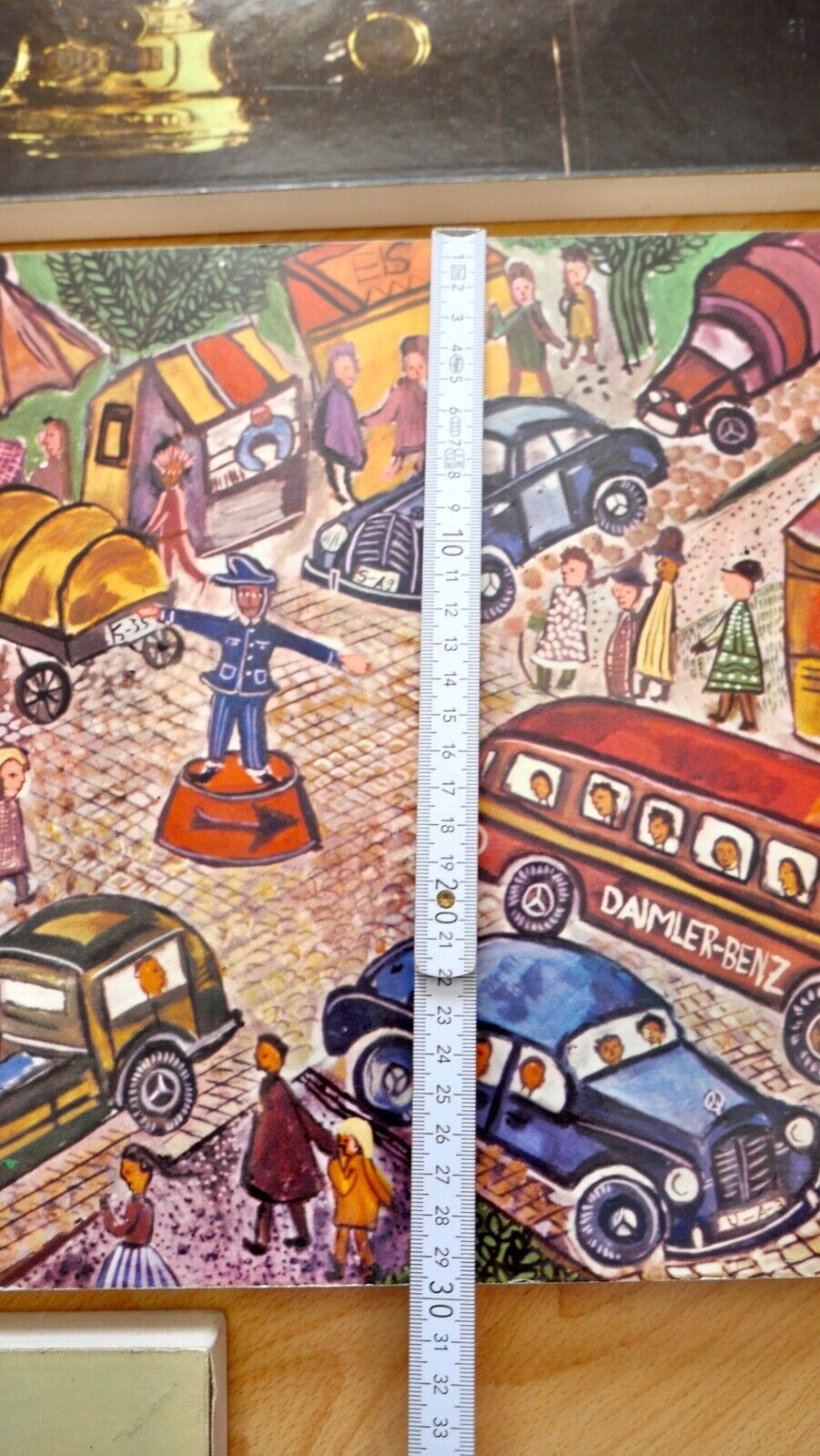 5 Bilder Gemälde Druck Mercedes Daimler Benz Limitierte Kinder Serie 40x30cm - Antikhandel-Stuttgart