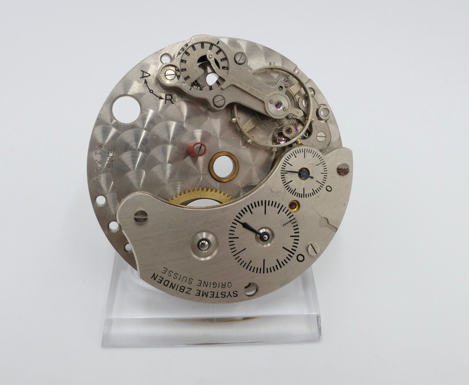 Uhrwerk Mechanismus aus Uhrmacherauflösung SYSTEME ZBINDEN - Antikhandel-Stuttgart