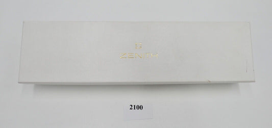 Original Zenith UMKARTON Box ETUI Uhrenetui in weiß 1990er-2000er Jahre - Antikhandel-Stuttgart