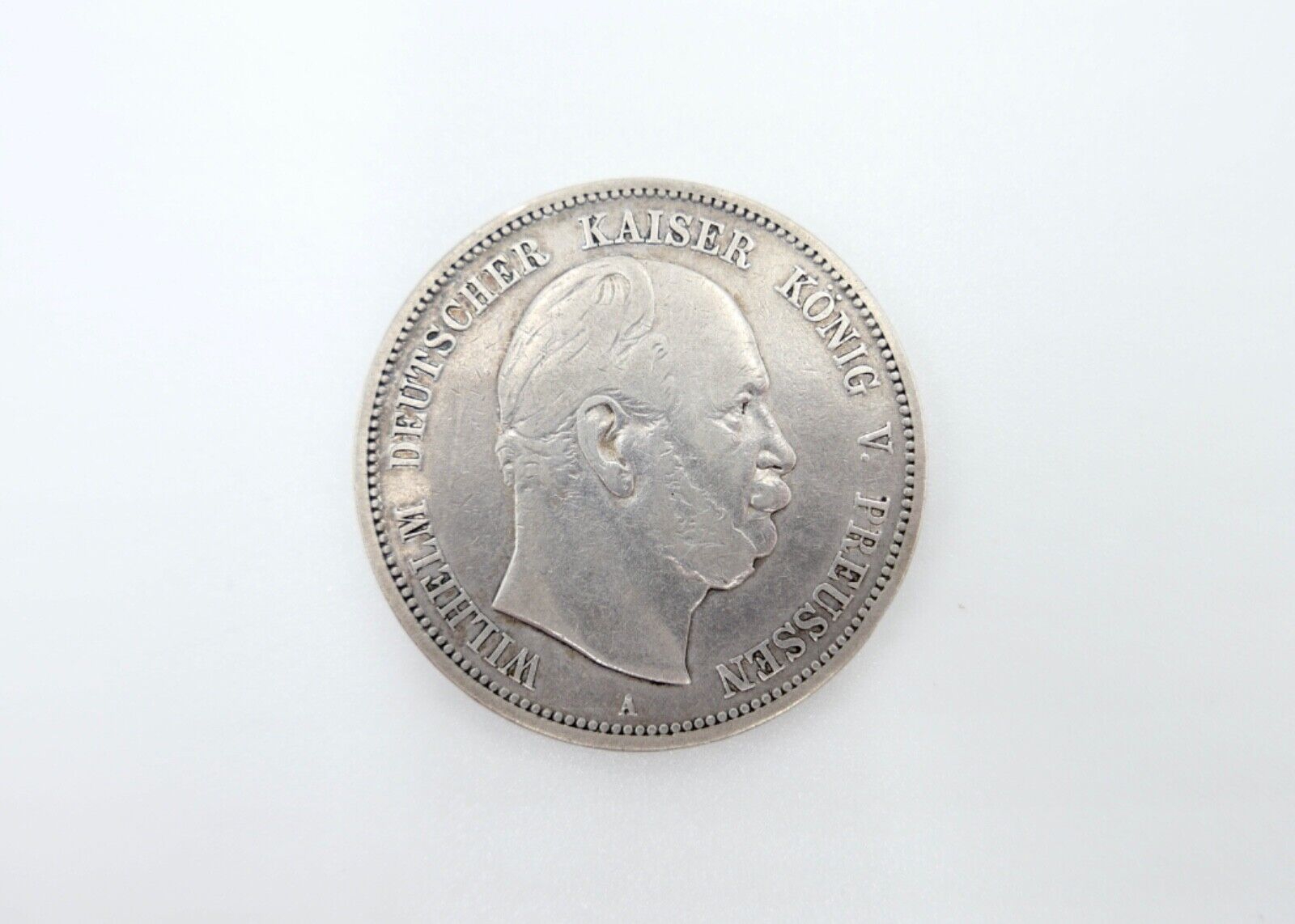 5 Mark 1876 Silbermünze Preussen 1876 A Wilhelm Jäger J.97 Preußen - Antikhandel-Stuttgart