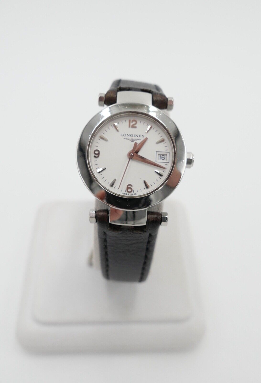 LONGINES Damenuhr Dolce Vita Ref. L5.175 FULL SETT Edelstahl 25mm neues Armband - Antikhandel-Stuttgart