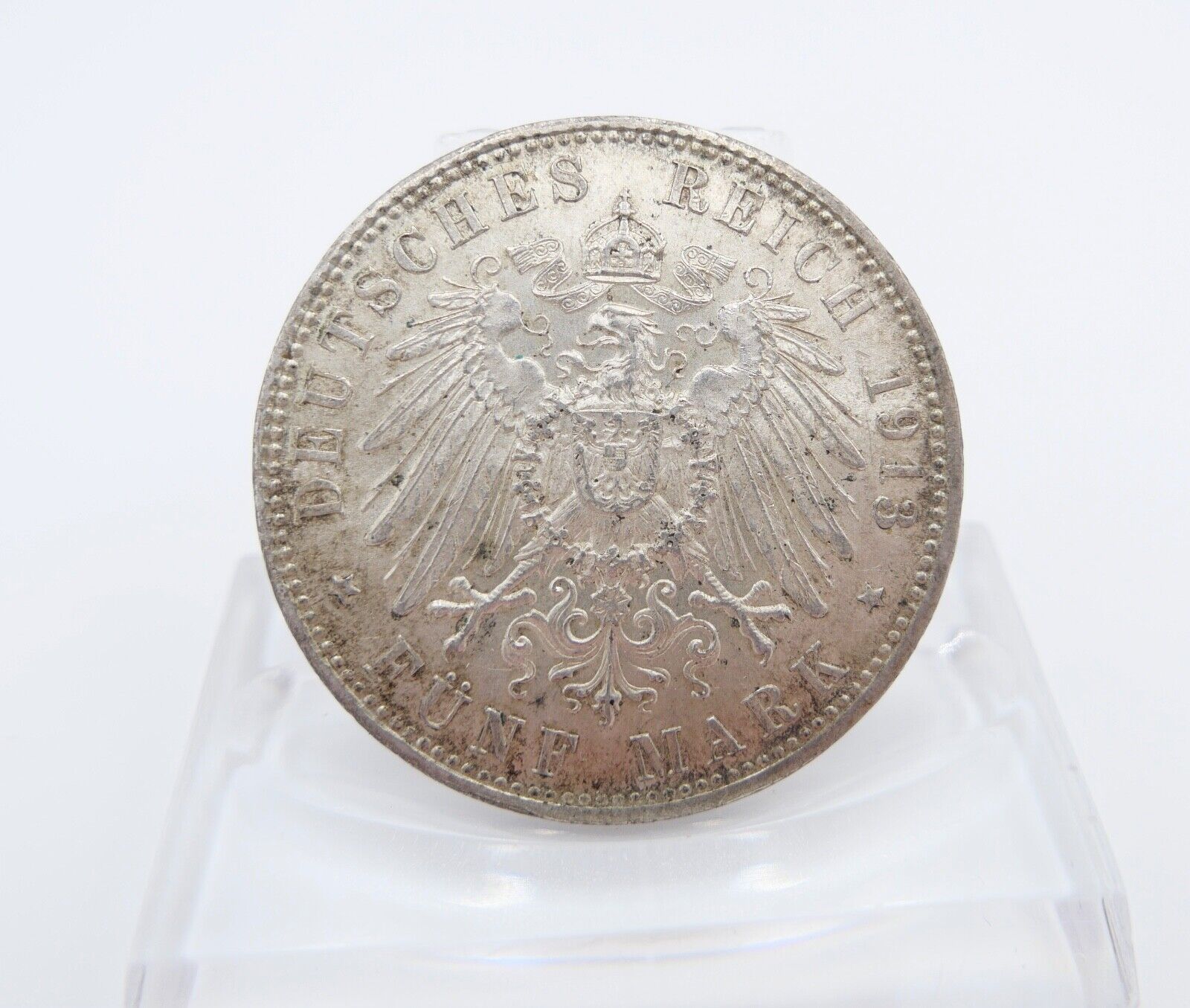 5 Mark Deutsches Reich 1913 D ss - vz Otto König von Bayern Jäger J.46 - Antikhandel-Stuttgart