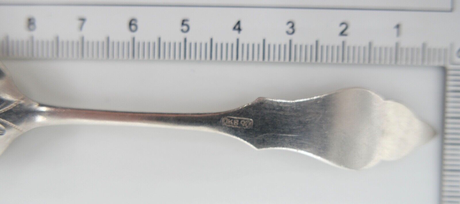 6 Tlg. OKB OTTO KROPP Besteck Ostfriesenmuster 90er Silber versilbert - Antikhandel-Stuttgart