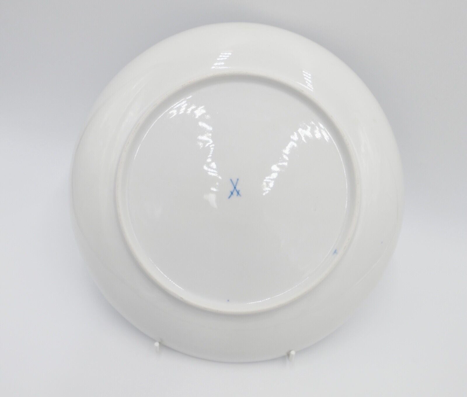 1970er Meissen 2. Wahl Zwiebelmuster 27 cm Wandteller Servierteller große Schale - Antikhandel-Stuttgart