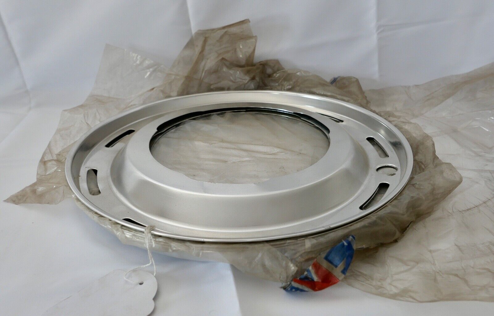 1 Satz DAF Blendenringe Radblenden NEU wheel covers Chrom Radkappen oldtimer - Antikhandel-Stuttgart