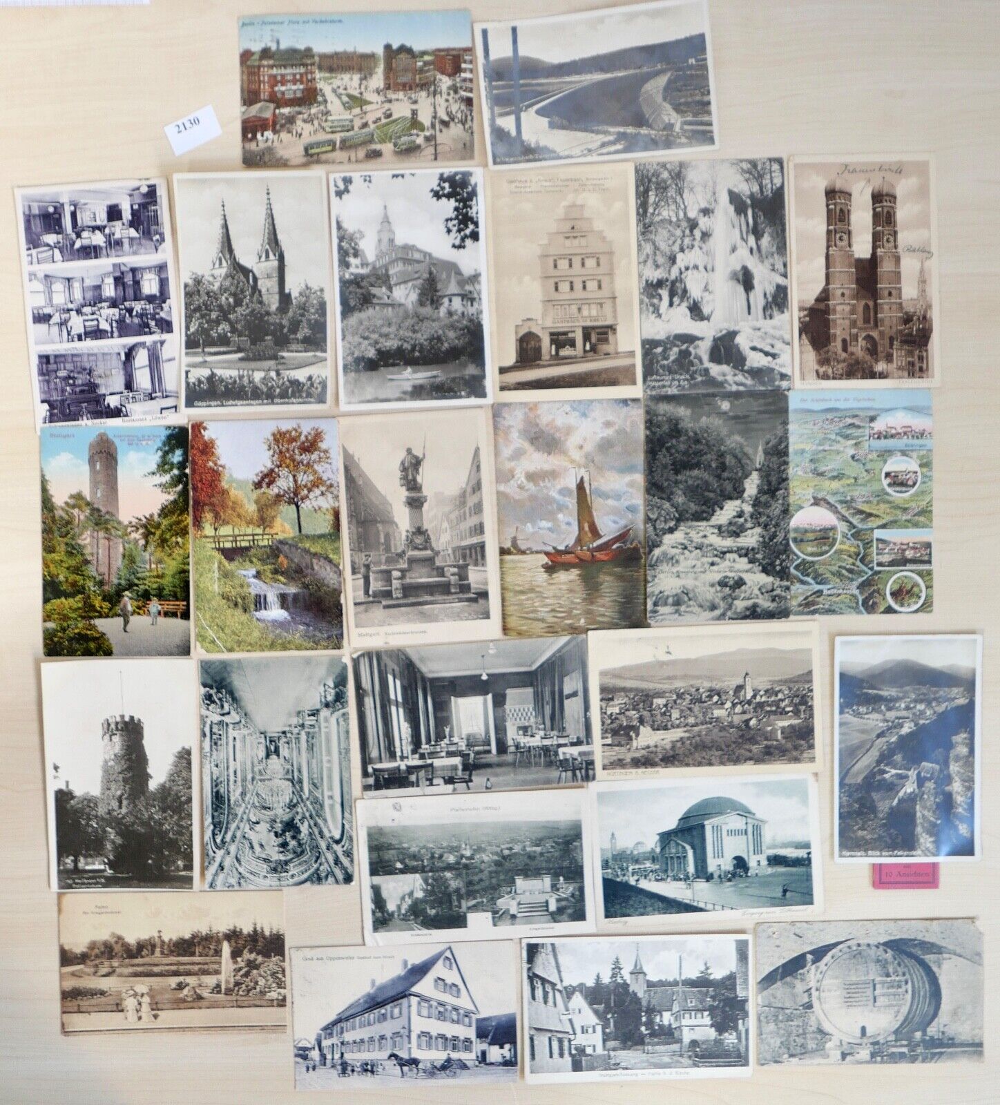 antike Ansichtskarten Postkarten Briefmarken STÄDTE LANDSCHAFTEN deutsches Reich - Antikhandel-Stuttgart