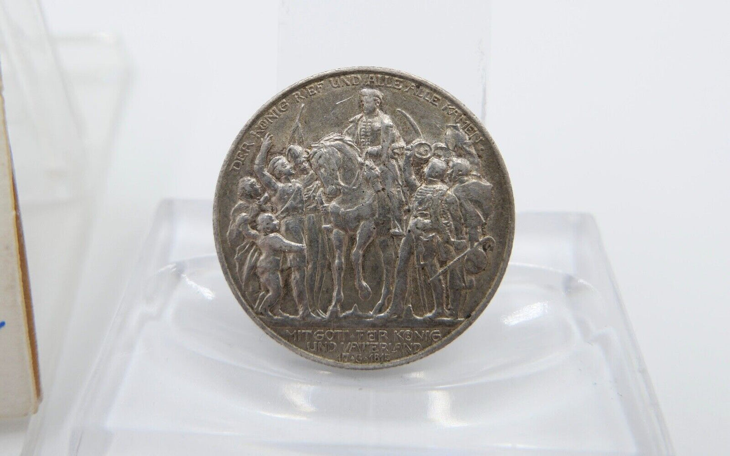 2 & 3 Mark Jäger J.109 & 110 Preussen Befreiungskriege Befreiungskampf Silber - Antikhandel-Stuttgart
