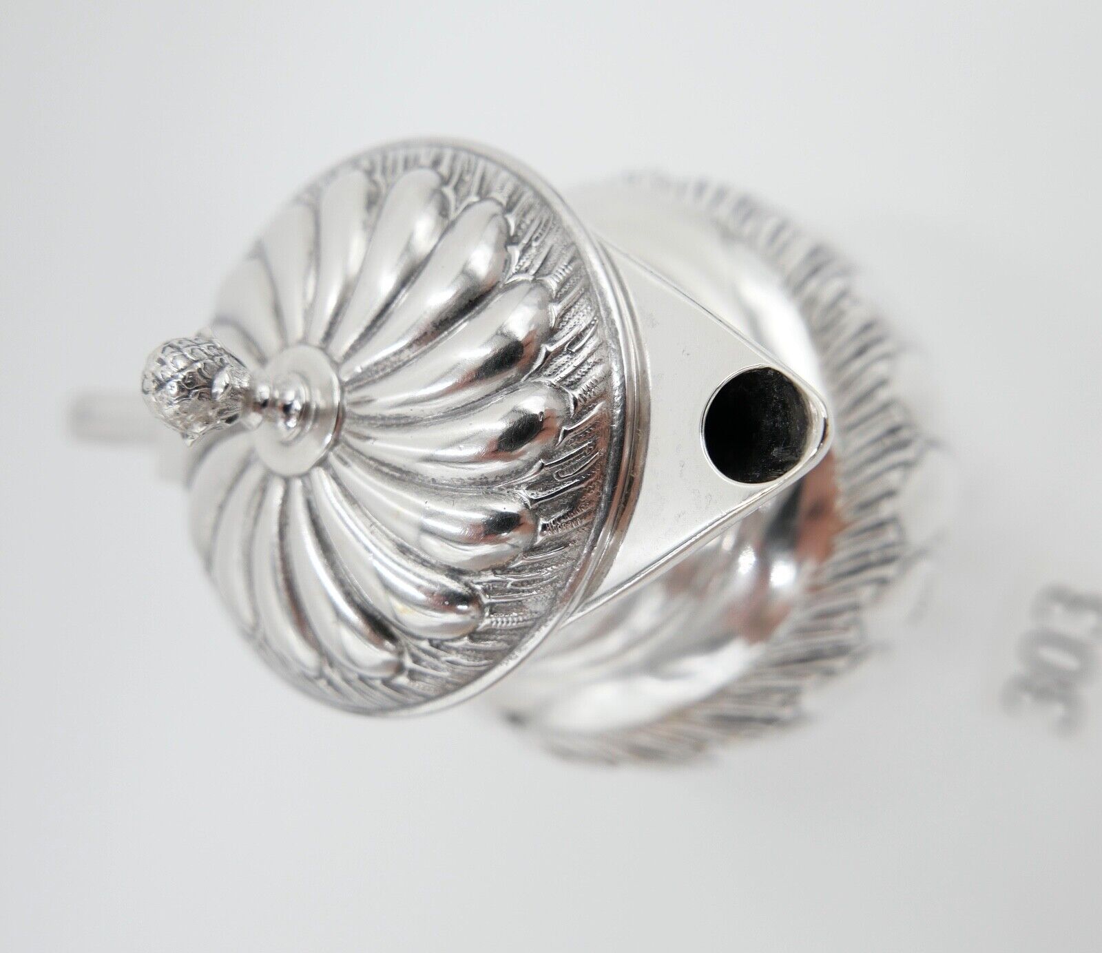 Altes 800 Silber Milch Kännchen " MARTIN MAYER MAINZ " 1920-1930er Jahre - Antikhandel-Stuttgart