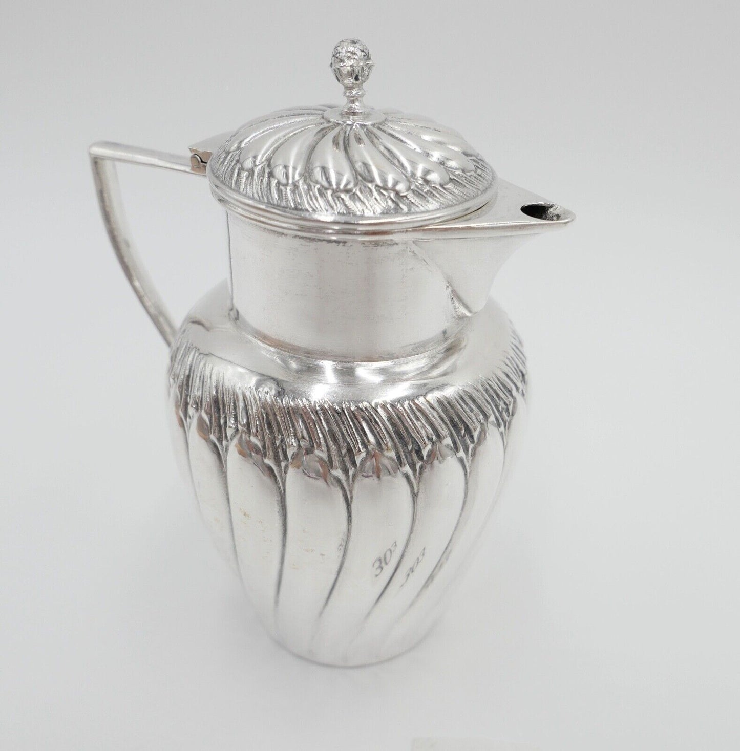 Altes 800 Silber Milch Kännchen " MARTIN MAYER MAINZ " 1920-1930er Jahre - Antikhandel-Stuttgart