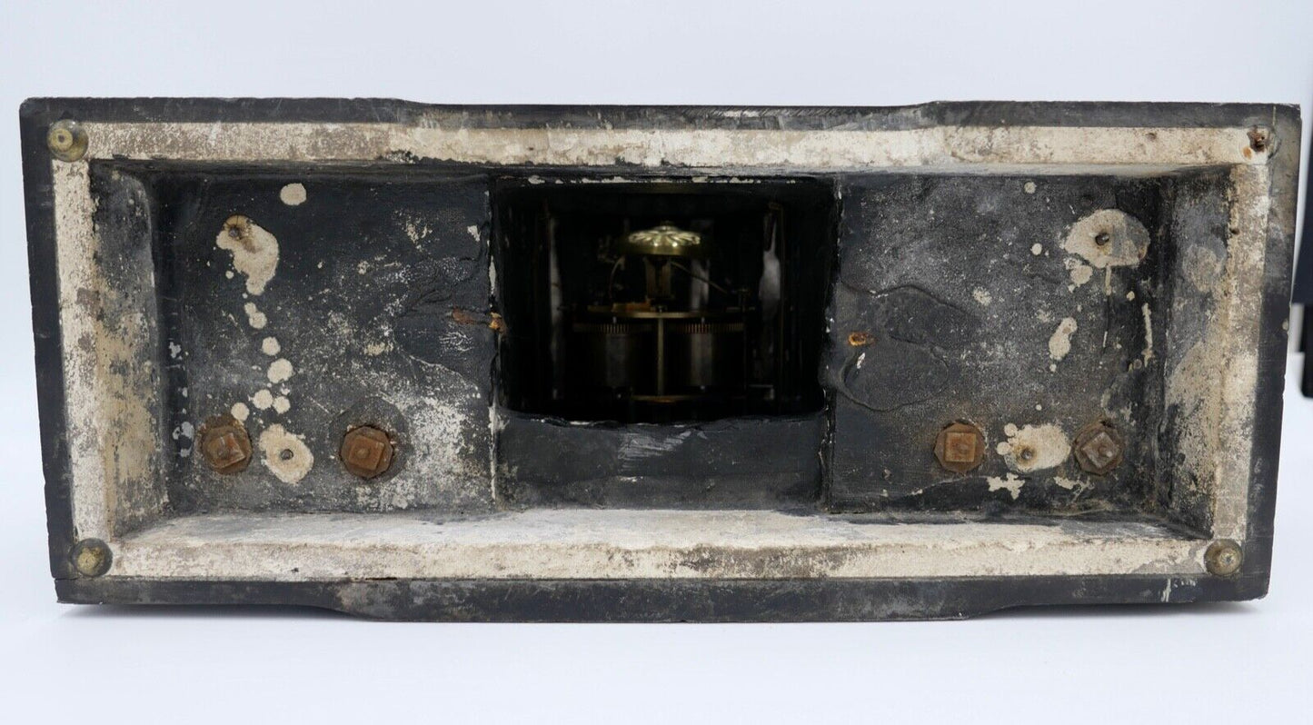 um 1870 antike alte französische Kaminuhr Médaille d'argent Georges Mégnin gold - Antikhandel-Stuttgart