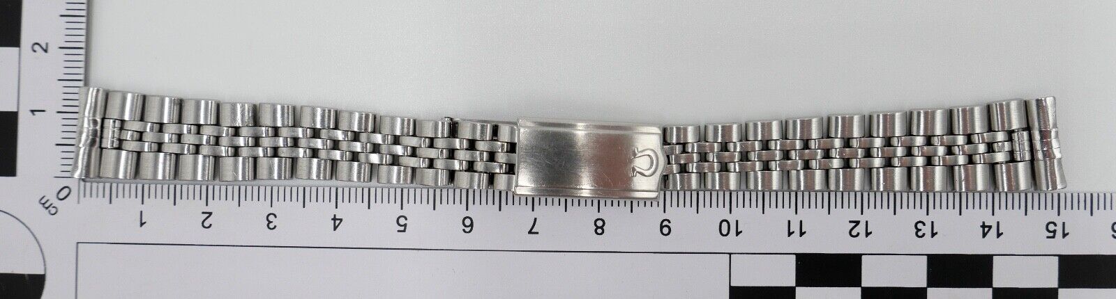 Original OMEGA Stahlband Faltschließe 5405 / 134 Damen No. 12 - Antikhandel-Stuttgart