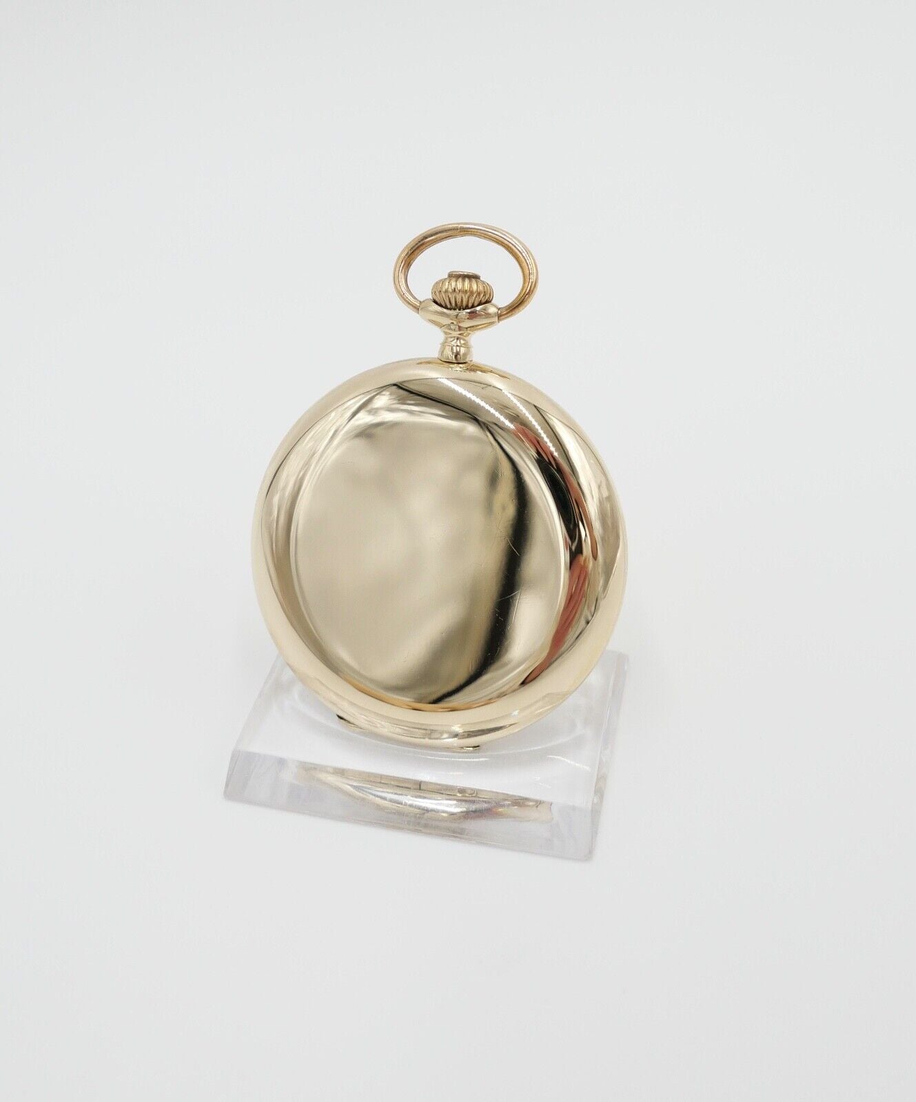 JHH J.H. Hasler & Fils 1916 - 1925 Savonette Taschenuhr 585 / 14K GOLD Ø 51mm - Antikhandel-Stuttgart