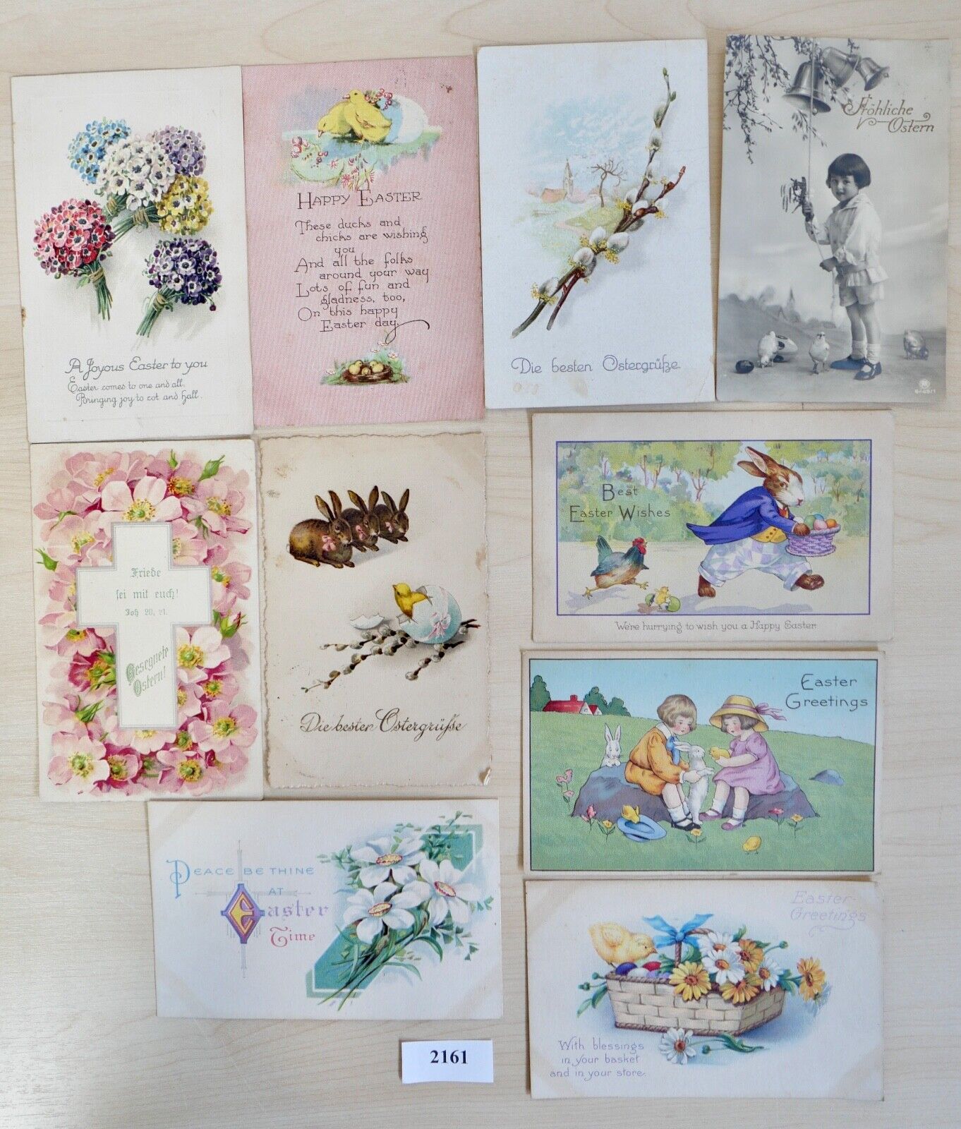 antike Ansichtskarten Postkarten Briefmarken OSTERN EASTER deutsches Reich USA - Antikhandel-Stuttgart