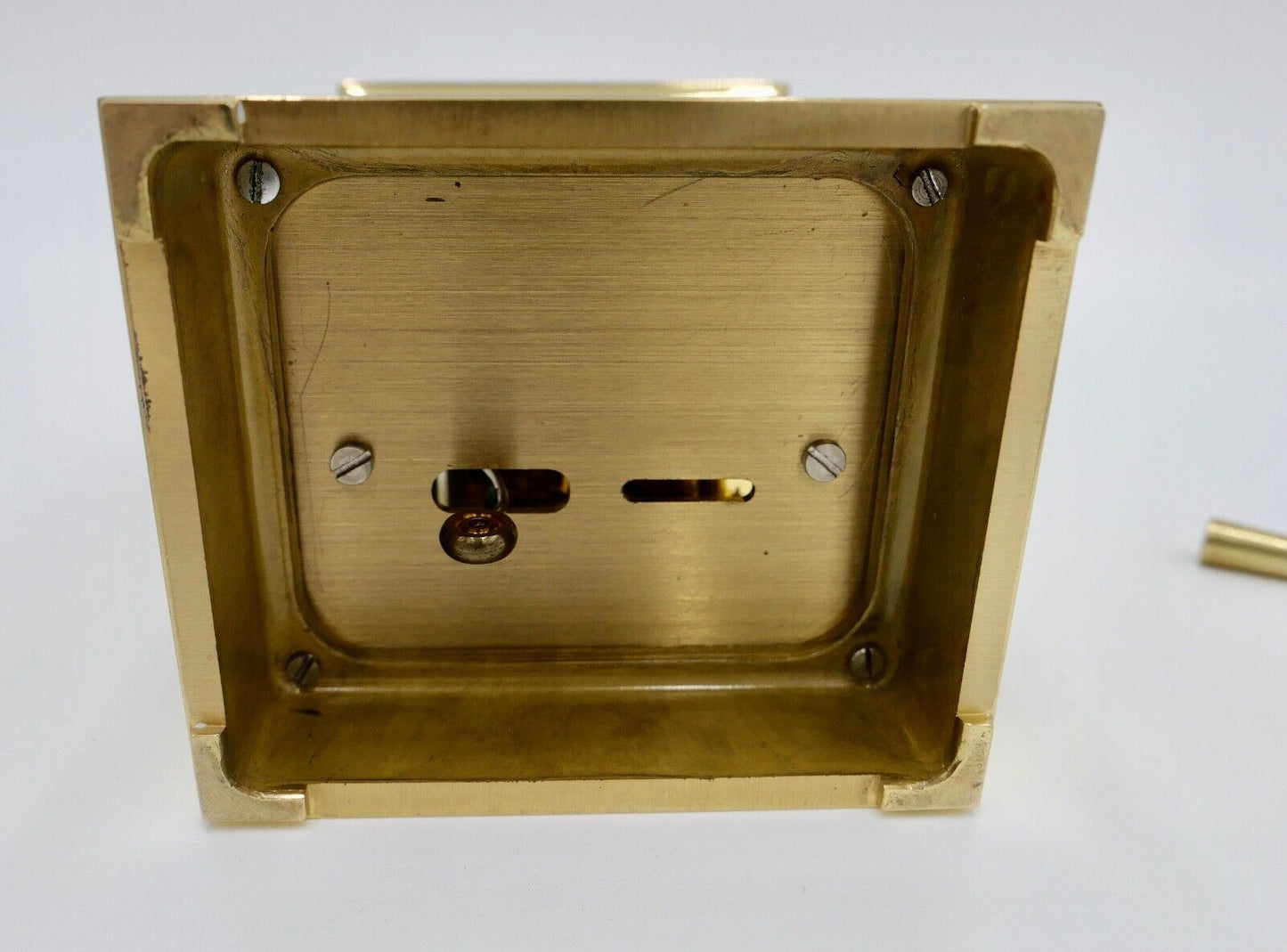 L’Epée 1839 Reiseuhr Tischuhr Frankreich 80-90er Jahre Messing mit Wecker - Antikhandel-Stuttgart