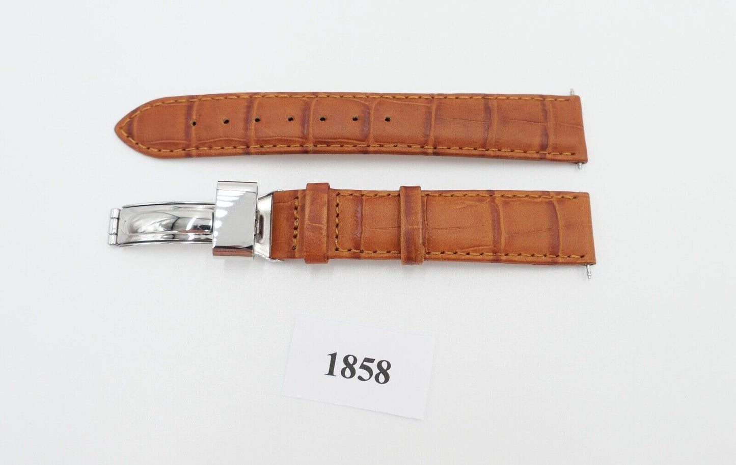 NEU NEUwertig Uhrenband für Mercedes Benz 18mm Faltschließe Leder - Antikhandel-Stuttgart